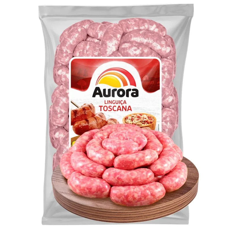 Linguiça Toscana Congelada Aurora