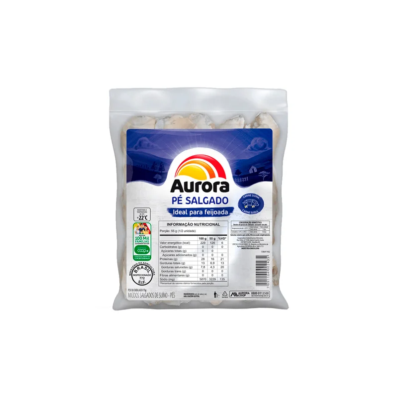Pé Suíno Salgado