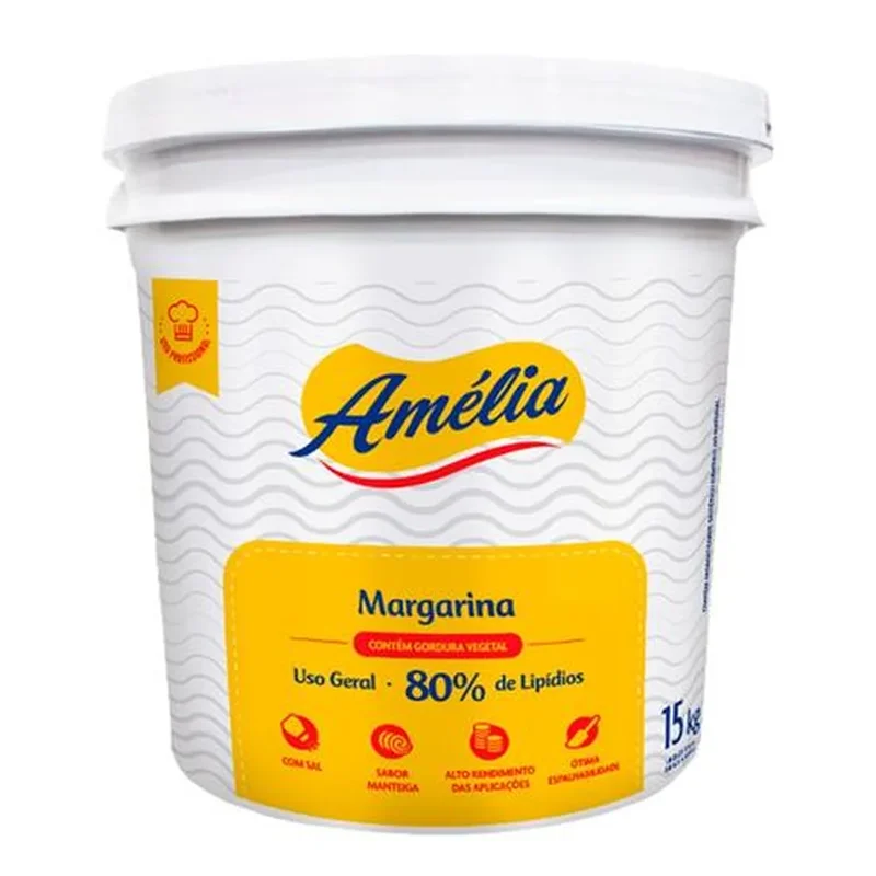 Margarina 80% Amélia 15Kg