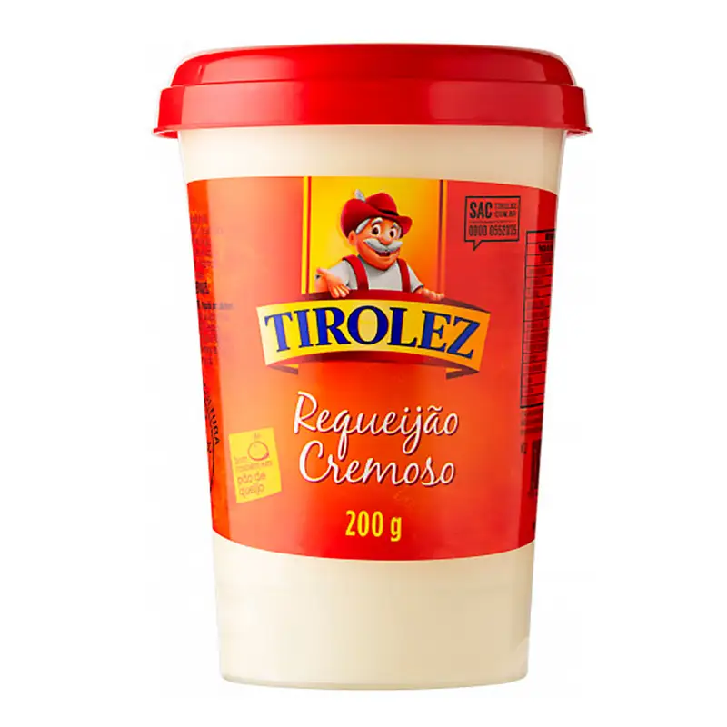 Requeijão Copo Tirolez 200G