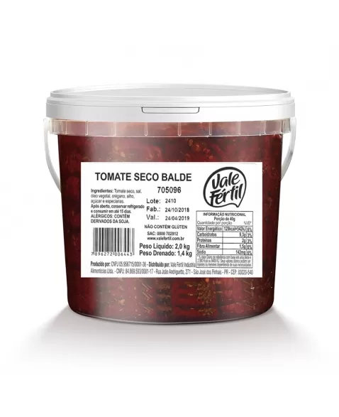 Tomate Seco 1,4Kg (Óleo)