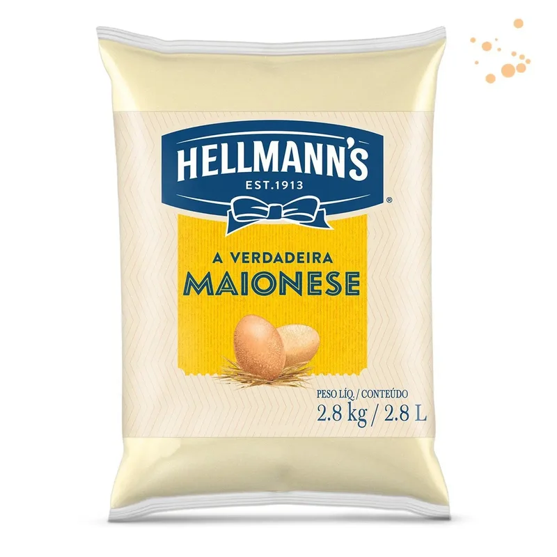 Maionese Bag HELLMANNS 2,8KG