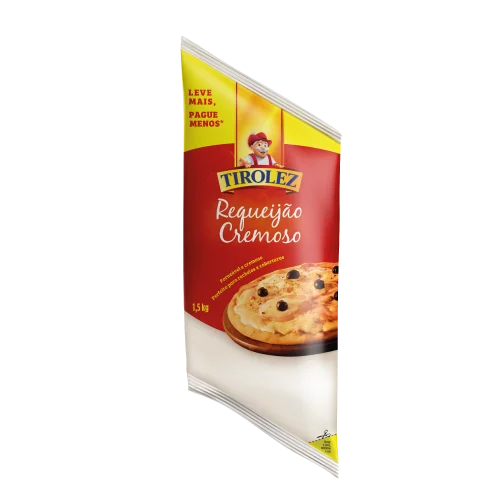 Requeijão em Bisnaga Tirolez 1,5kg