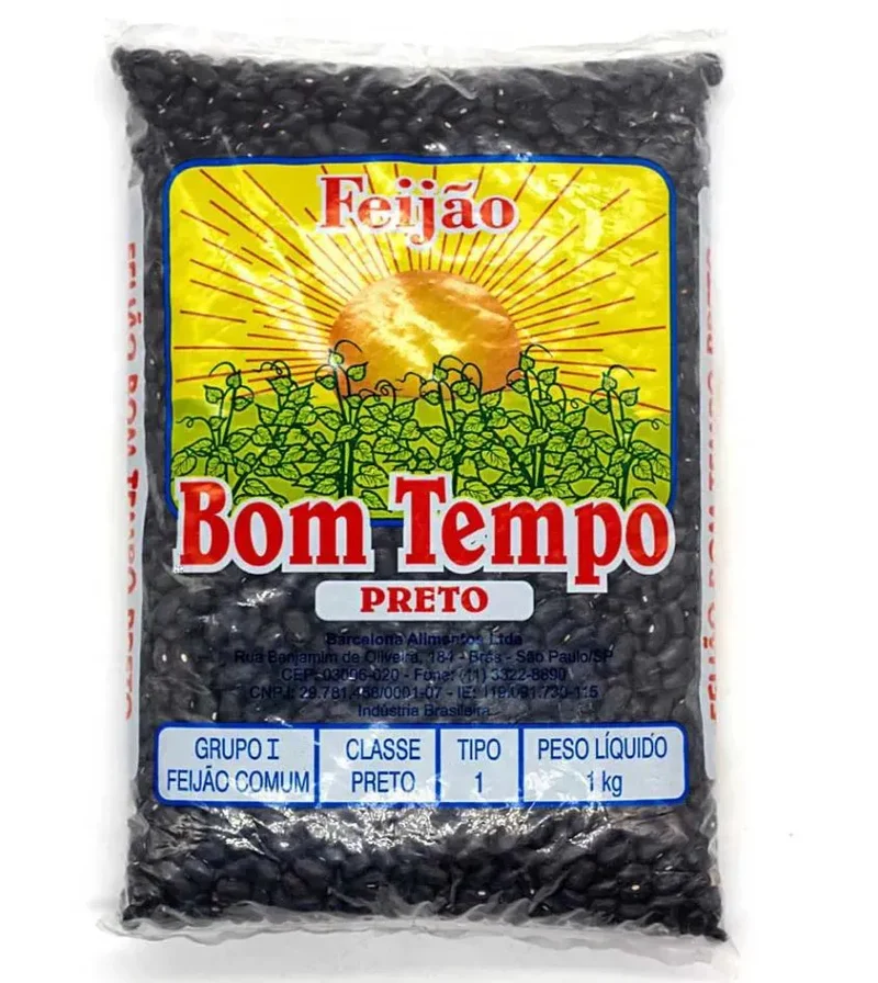 Feijão Preto Bom Tempo 1kg