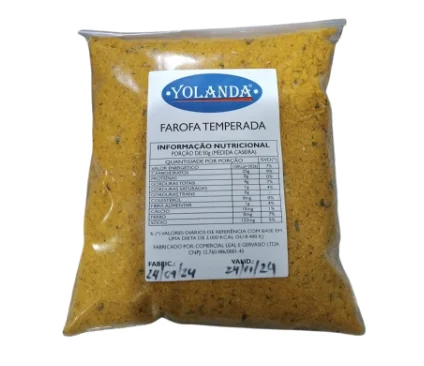 Farofa Temperada Mineira YOLANDA
