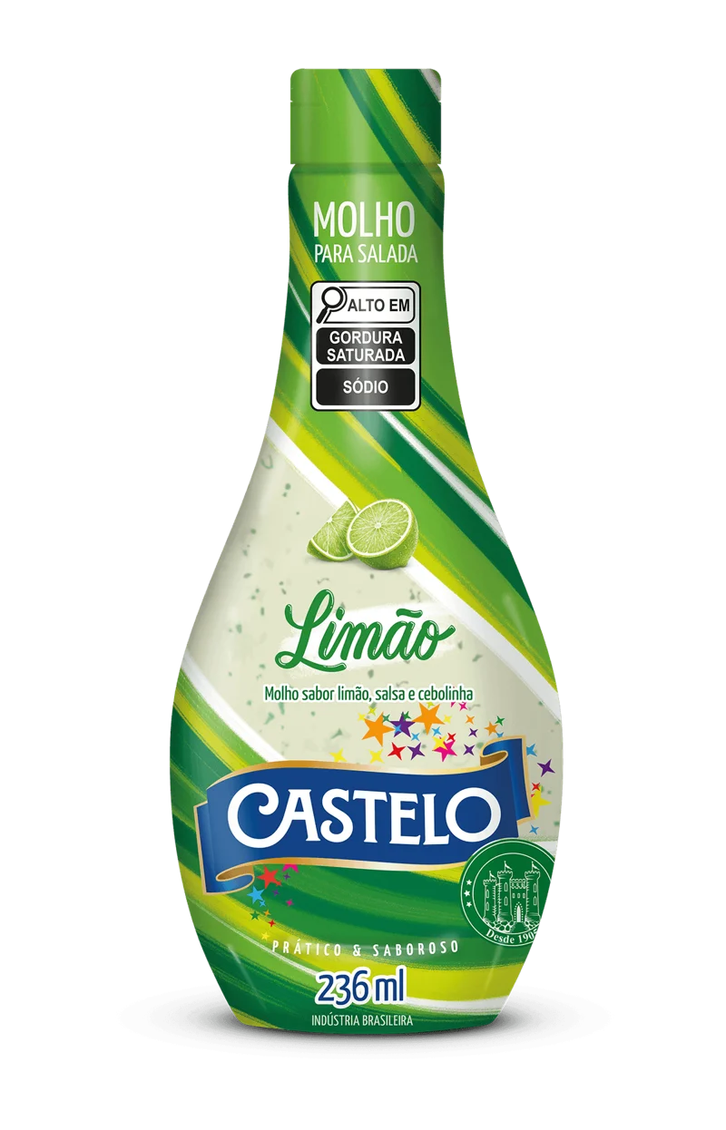 Molho Salada Limão Castelo