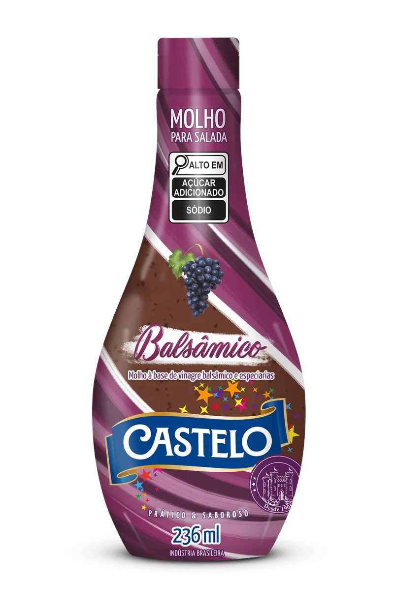 Molho Salada Balsâmico Castelo