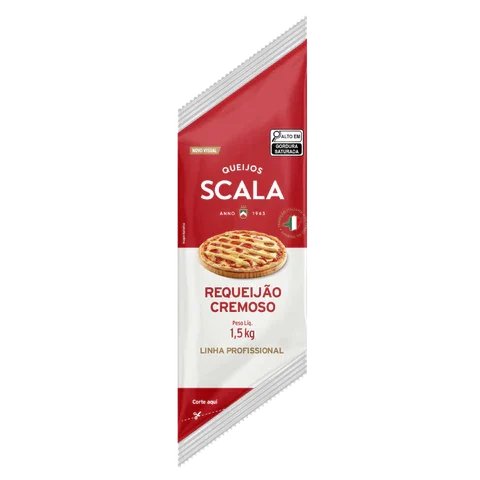 Requeijão Em Bisnaga Scala 1,5KG