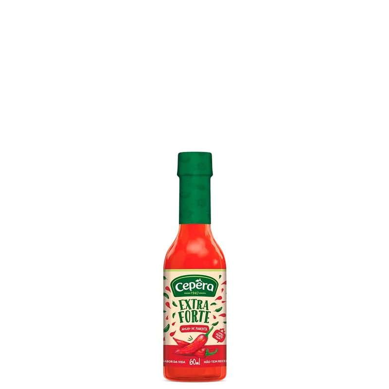 Molho Pimenta Extra Forte Cepera 60ml