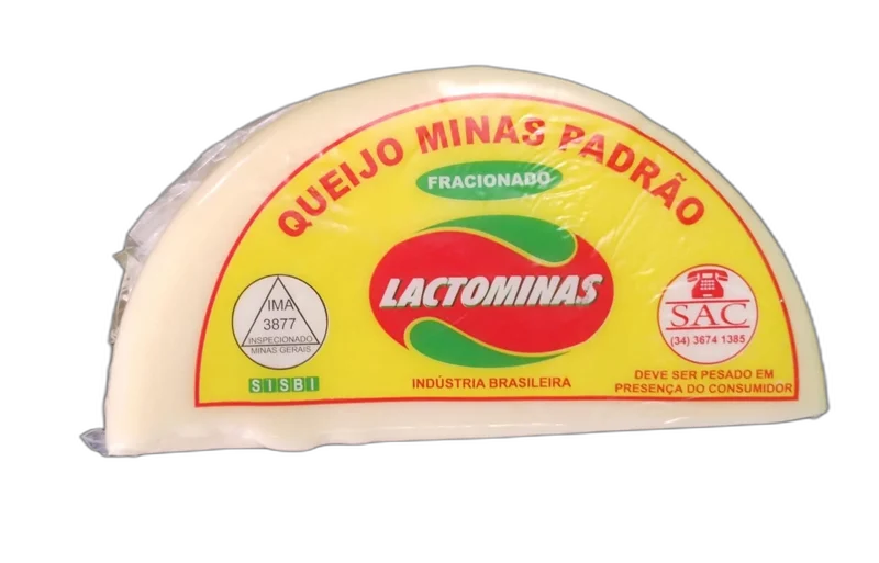 Queijo Minas Padrão LACTOMINAS (Meia Lua)