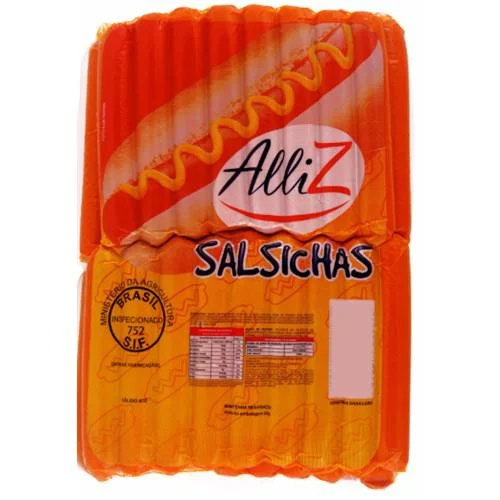 Salsicha Congelada Alliz 3kg