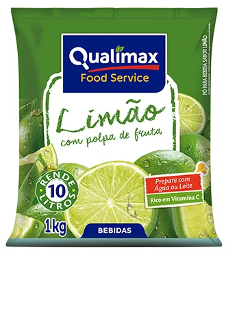 Suco Em Pó Limão 1Kg Qualimax